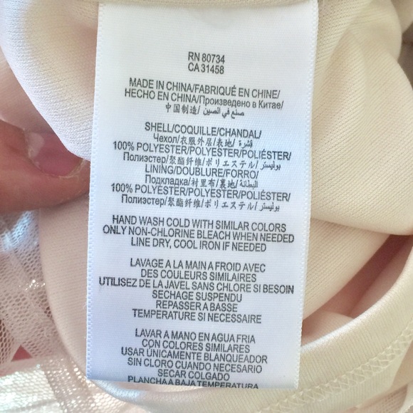 BNWT Max & Cleo Cream Romantic Cocktail Dress - Picture 7 of 8